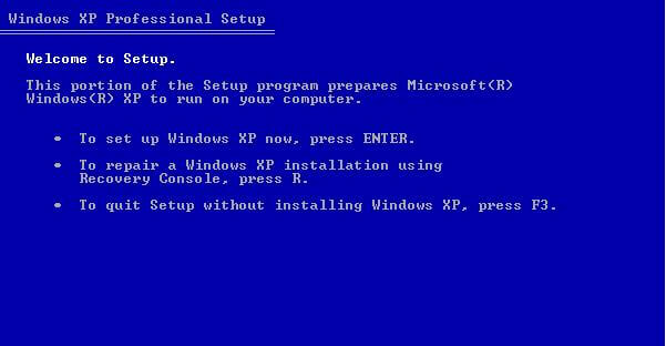 Microsoft Windows Xp Recovery Console Default Administrator Password