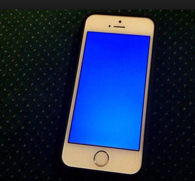 iPhone blue 
