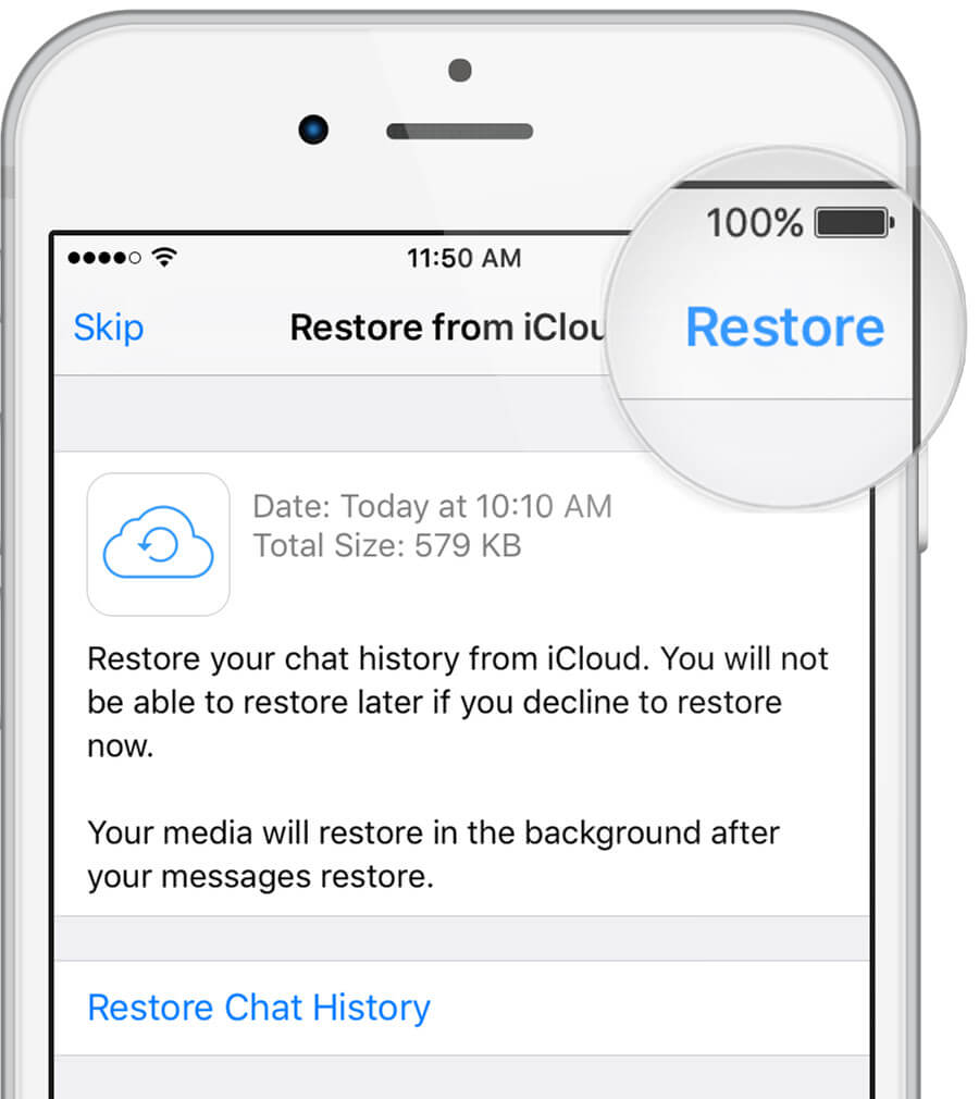 How to Recover Deleted WhatsApp Messages on iPhone 7/7 ...
